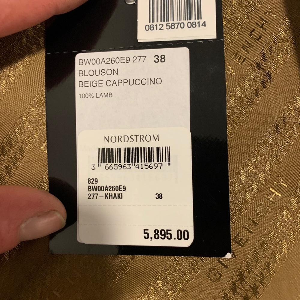 Givenchy leather jacket - Picture 4 of 7